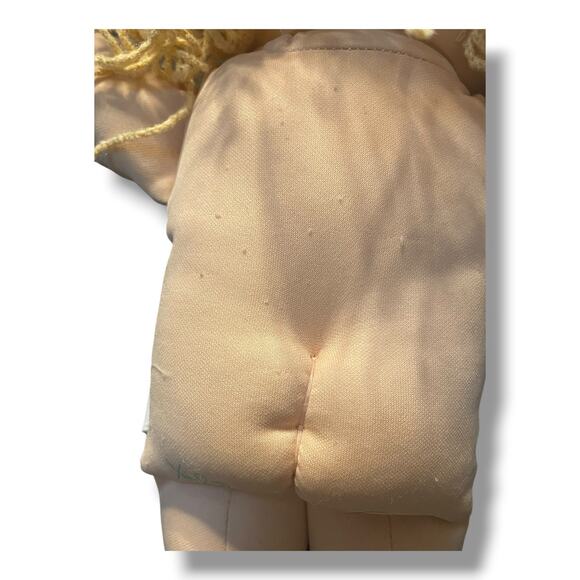 First Edition 1990 Cabbage Patch Kids Pretty Crimp 'N Curl Doll Hasbro Vintage - Picture 9 of 13